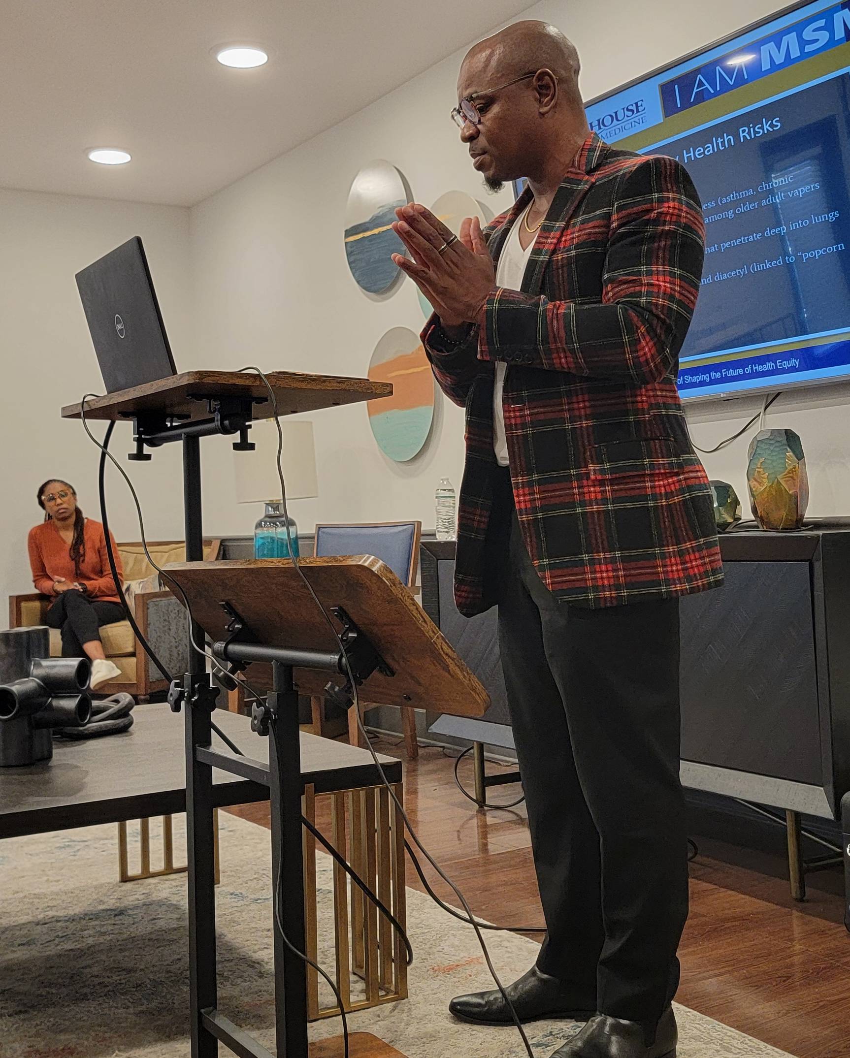 Dr. Xavier Bryant's presentation